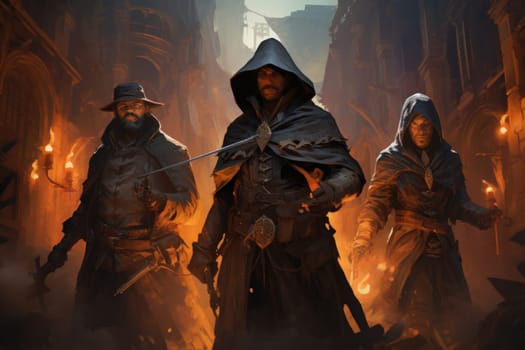 Immerse yourself in a world of fantasy where stealthy assassins, endowed with deadly precision and the ability to move with silent footsteps, lurk in the shadows.