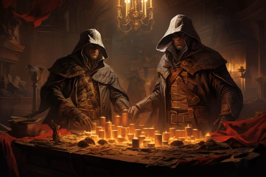 Immerse yourself in a world of fantasy where stealthy assassins, endowed with deadly precision and the ability to move with silent footsteps, lurk in the shadows.