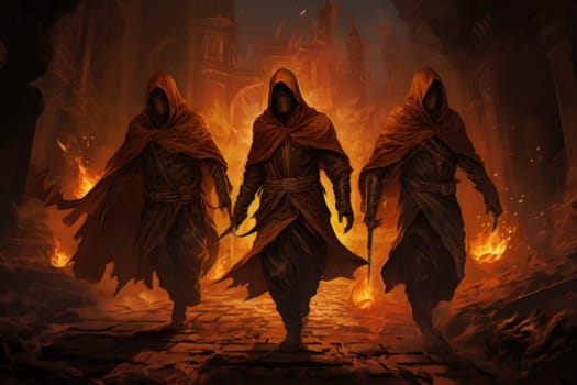 Immerse yourself in a world of fantasy where stealthy assassins, endowed with deadly precision and the ability to move with silent footsteps, lurk in the shadows.
