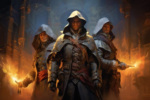 Immerse yourself in a world of fantasy where stealthy assassins, endowed with deadly precision and the ability to move with silent footsteps, lurk in the shadows.