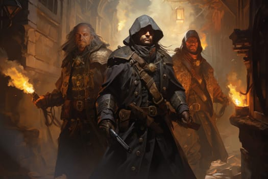 Immerse yourself in a world of fantasy where stealthy assassins, endowed with deadly precision and the ability to move with silent footsteps, lurk in the shadows.