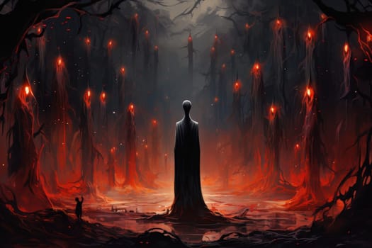 Deep within the realm of fantasy, vengeful banshees dwell, their anguished wails piercing the stillness of haunted forests.