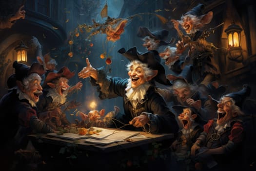 Step into the enchanting fae realm where mischievous trickster sprites roam.