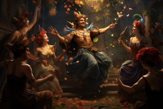 Step into the enchanting fae realm where mischievous trickster sprites roam.