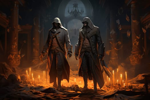 Immerse yourself in a world of fantasy where stealthy assassins, endowed with deadly precision and the ability to move with silent footsteps, lurk in the shadows.