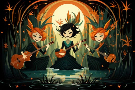Step into the enchanting fae realm where mischievous trickster sprites roam.