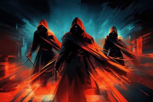 Immerse yourself in a world of fantasy where stealthy assassins, endowed with deadly precision and the ability to move with silent footsteps, lurk in the shadows.