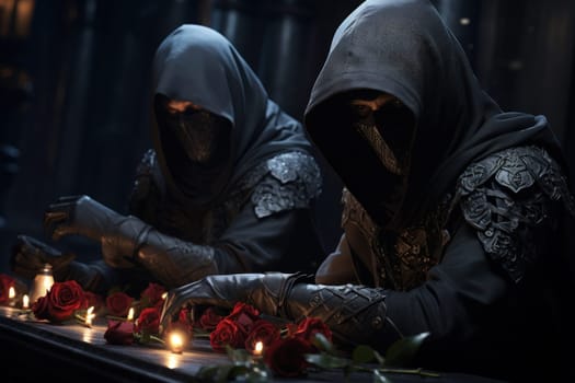 Immerse yourself in a world of fantasy where stealthy assassins, endowed with deadly precision and the ability to move with silent footsteps, lurk in the shadows.