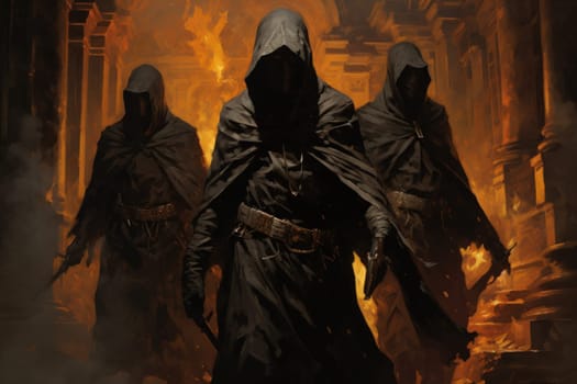 Immerse yourself in a world of fantasy where stealthy assassins, endowed with deadly precision and the ability to move with silent footsteps, lurk in the shadows.