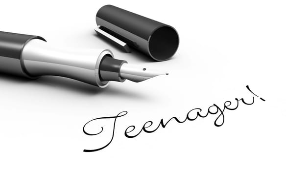 Teenager! - Pen concept