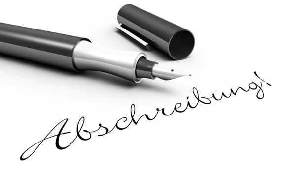 Depreciation! - Pen concept