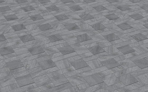 Stone Slabs Floor Grey Diagonal