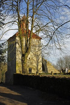 Bell tower of the Schaumburg (prison)