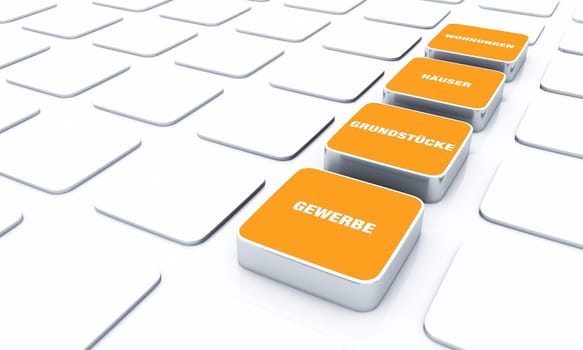 3D Pads Orange - Houses Apartments Plots Commercial 6