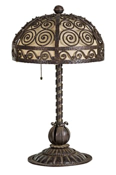 Antique Hand Forged Table Lamp