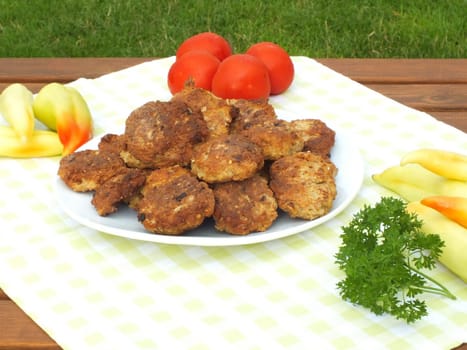 Fresh meatballs