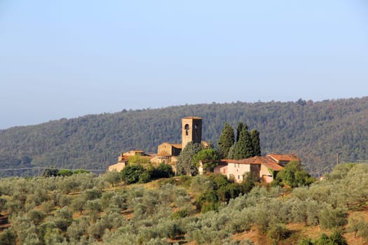 Historic hamlet near Artimino