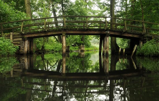 Bridge in the Spreewald