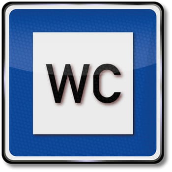 Traffic sign WC