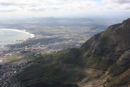 South Africa capetown, table mountain