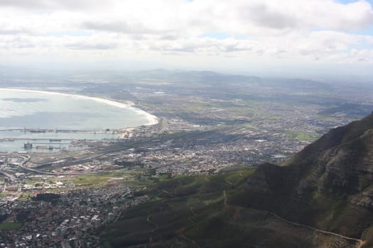 South Africa capetown, table mountain