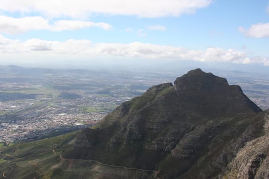 South Africa capetown, table mountain