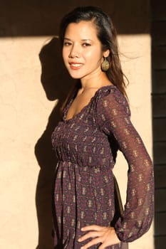 Pretty girl in the park