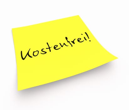 Sticky notes - free of charge!