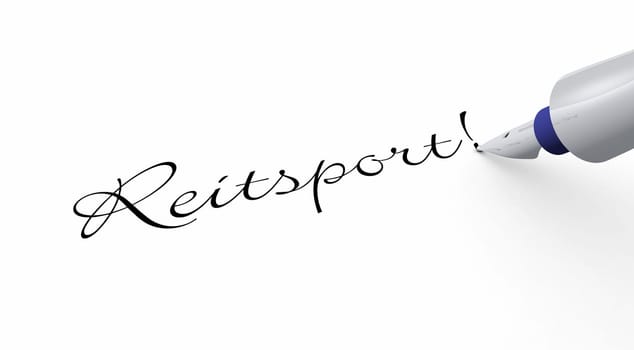 Pen Concept - Equestrian Sports!