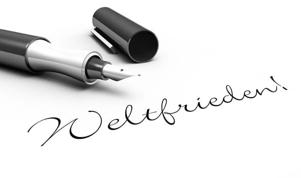 World peace! - Pen concept