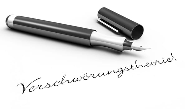 Conspiracy theory! - Pen concept