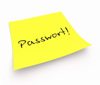 Notes - Don't forget your password!