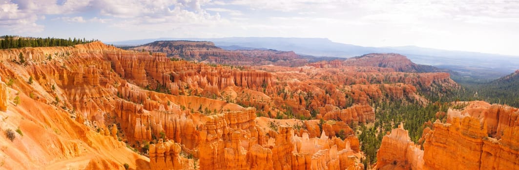 Panoramic view of Bryce Canyon National Park, Utah, USA