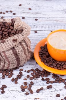 fresh cappuccino