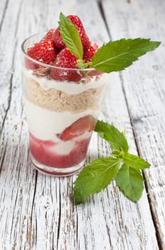 Strawberry dessert