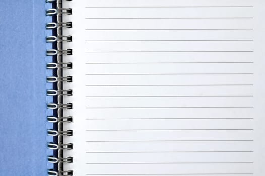 blank notebook