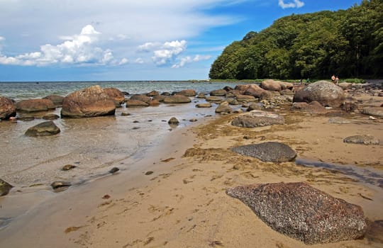 Ostseestrand Rügen Deutschland / Baltic Sea beach Rugia Germany