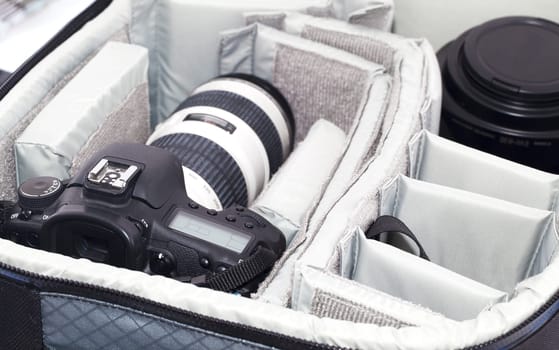 Portable camera bag