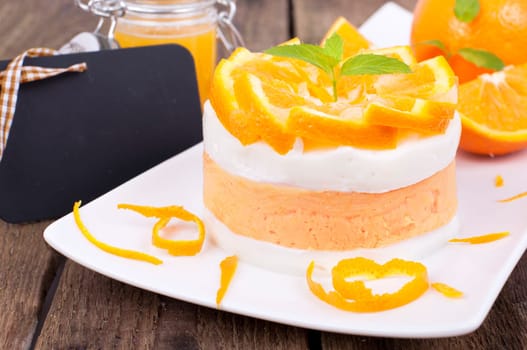Orange dessert