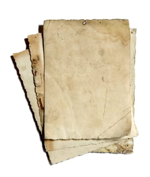 old paper isolated