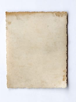 old paper isolated