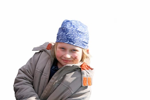Boy dressed as a pirate