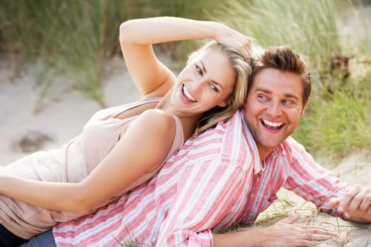 Romantic couple outdoors