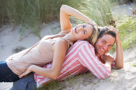 Romantic couple outdoors