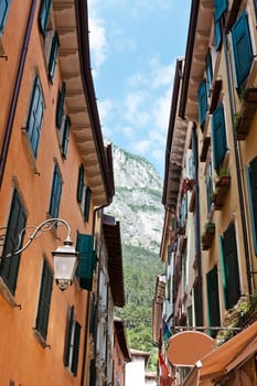 Obsolete Back Alley in Italy