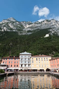 View of Harbour in Riva del Garda