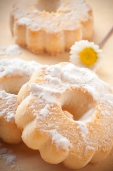 canestrelli biscuit on wood table
