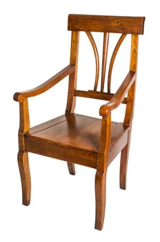 Biedermeier chair made of church wood