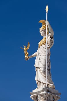 Pallas Athena,patron goddess of Greek mythology and symbol