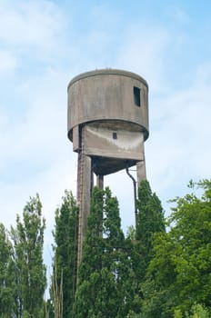 old water tower in Gronau, Germany